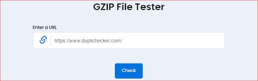 GZIP compression